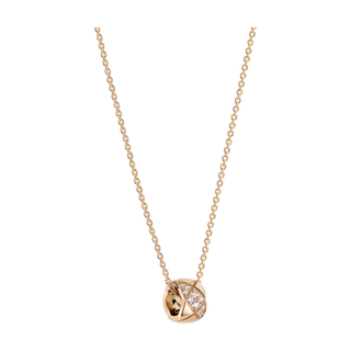 CHANEL Coco Crush Necklace – Beige Gold with Diamond thumbnail