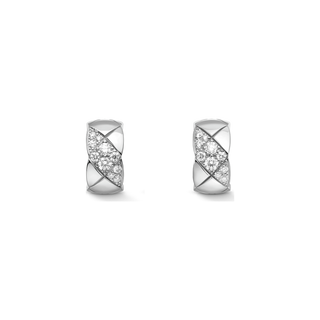 CHANEL Coco Crush Earrings – White Gold with Diamond thumbnail