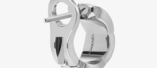 CHANEL Coco Crush Earrings – White Gold with Diamond thumbnail