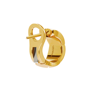 CHANEL Coco Crush Earrings – Yellow Gold with Diamond thumbnail