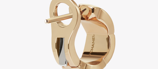 CHANEL Coco Crush Earrings – Beige Gold with Diamond thumbnail