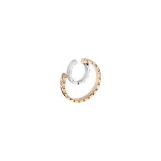 CHANEL Coco Crush Earrings – White Gold & Beige Gold with Diamond thumbnail