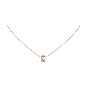 CHANEL Coco Crush Necklace – Beige Gold - Image 1