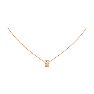 CHANEL Coco Crush Necklace – Beige Gold - Image 1