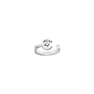 CHANEL Coco Crush Ring – White Gold with Diamond thumbnail