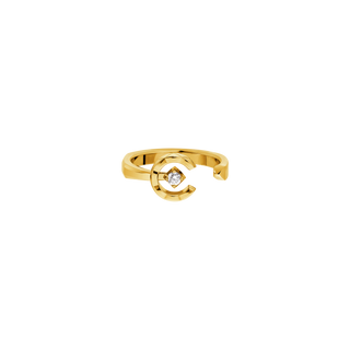 CHANEL Coco Crush Ring – Yellow Gold with Diamond thumbnail