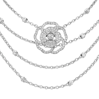 Camélia Bloom plastron necklace thumbnail