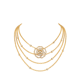 Camélia Bloom plastron necklace thumbnail