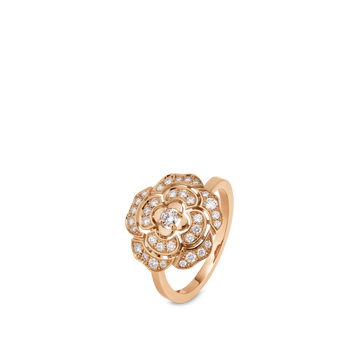CHANEL Bouton de Camélia ring - J13848