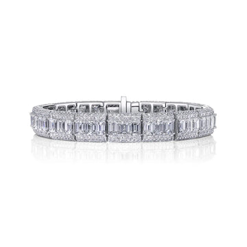 18K White Gold Diamond Bracelet