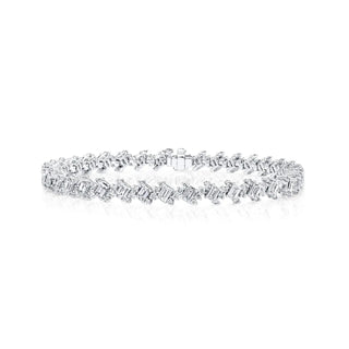 18K White Gold Diamond Bracelet thumbnail