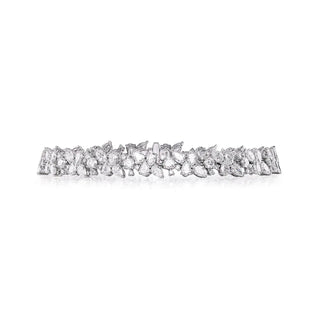 18K White Gold Diamond Bracelet thumbnail
