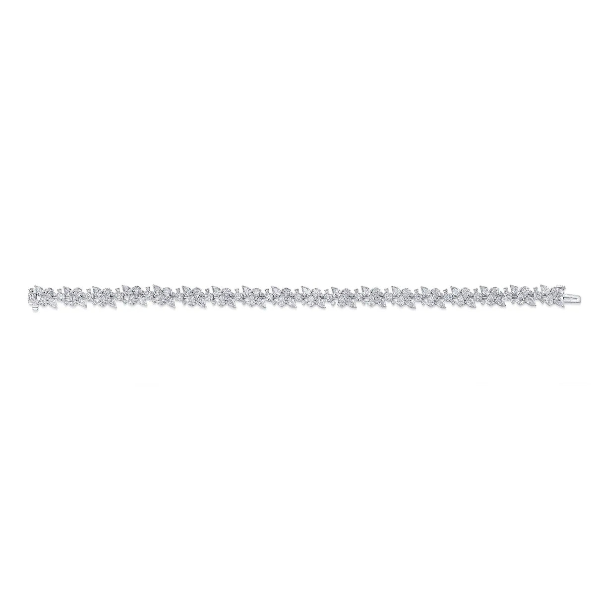 18K White Gold Diamond Bracelet