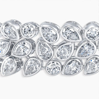 18K White Gold Diamond Bracelet thumbnail