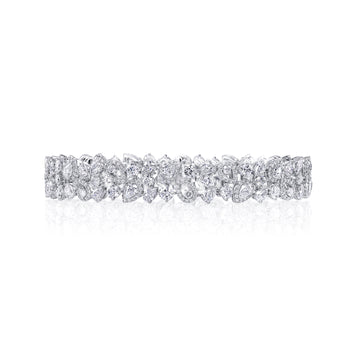 18K White Gold Diamond Bracelet