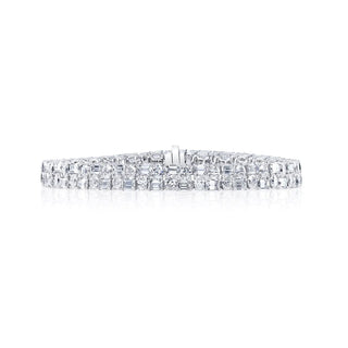 18K White Gold Diamond Bracelet thumbnail