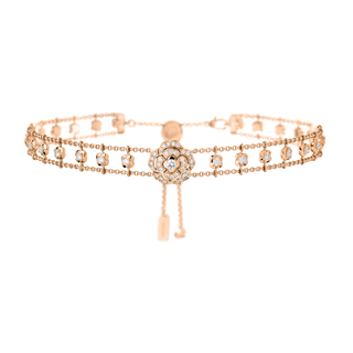 Bouton de Camélia supple choker thumbnail