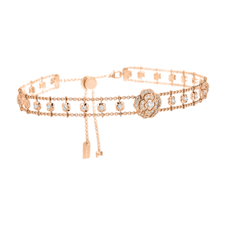 Bouton de Camélia supple choker thumbnail