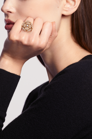Bouton de Camélia ring thumbnail