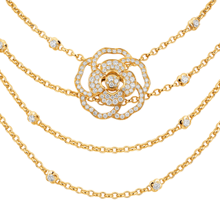 Camélia Bloom plastron necklace thumbnail