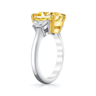 18K Yellow Gold / Platinum Diamond Ring thumbnail