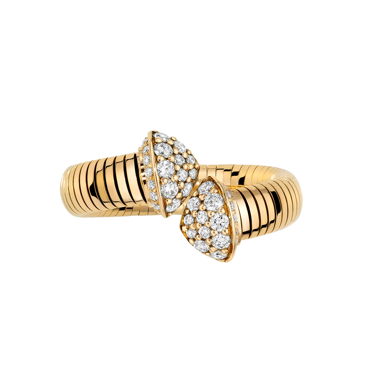 Mattia Cielo Pave Coil - LJWR485E-YM