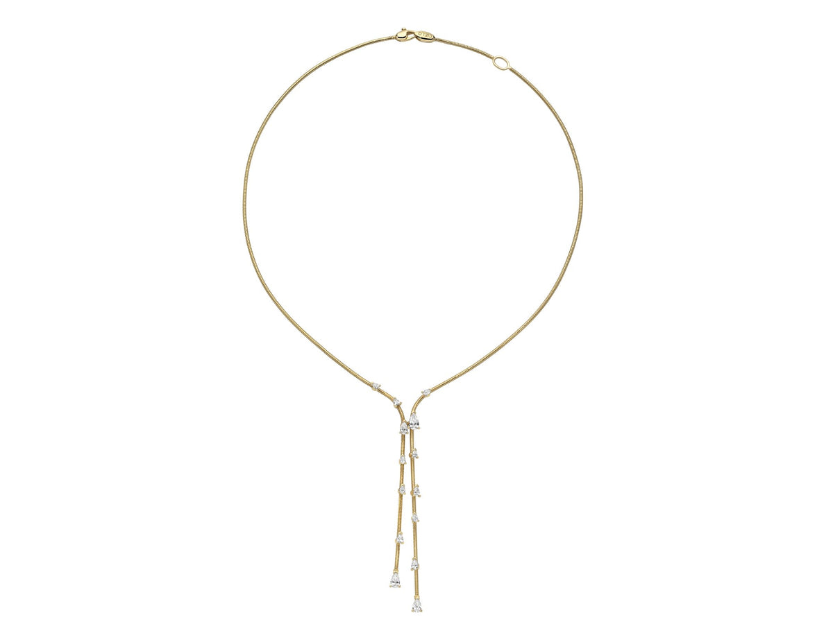 Mattia Cielo Ps/Rd Rugiada Gooce Lariat - LJWR526G-Y