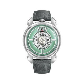 Gagà Laboratorio Labormatic Cinquanta Light Grey Leather Strap 42.00 mm - LM50-001.L01 thumbnail