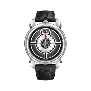 Gagà Laboratorio Labormatic Bauhaus Black Leather Strap 42.00 mm - LMBA-001.L03 thumbnail