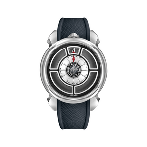 Gagà Laboratorio Labormatic Bauhaus Black Rubber Strap 42.00 mm - LMBA-001.R03