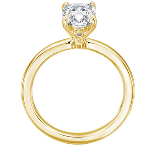 Gold Coast Radiant Solitaire Wedding Ring thumbnail
