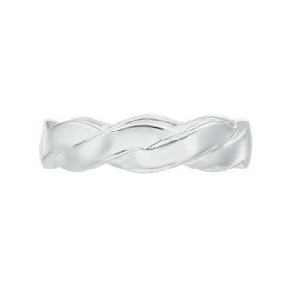 Lincoln Park Wide Twist Wedding Band thumbnail