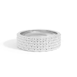 Lincoln Park 7 MM Cobblestone Wedding Band thumbnail