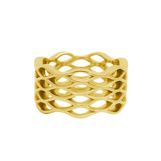 Lincoln Park 11 MM Wave Wedding Band thumbnail