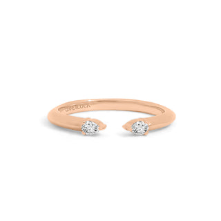 Lincoln Park Pear Diamond Gap Wedding Band thumbnail