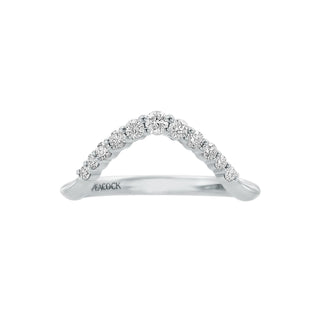Lincoln Park Curved Diamond Wedding Band thumbnail