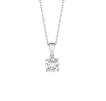 Lab Grown Diamond Solitaire Pendant