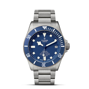 Tudor Pelagos - Ceramic matt blue disc, Titanium bracelet - M25600TB-0001