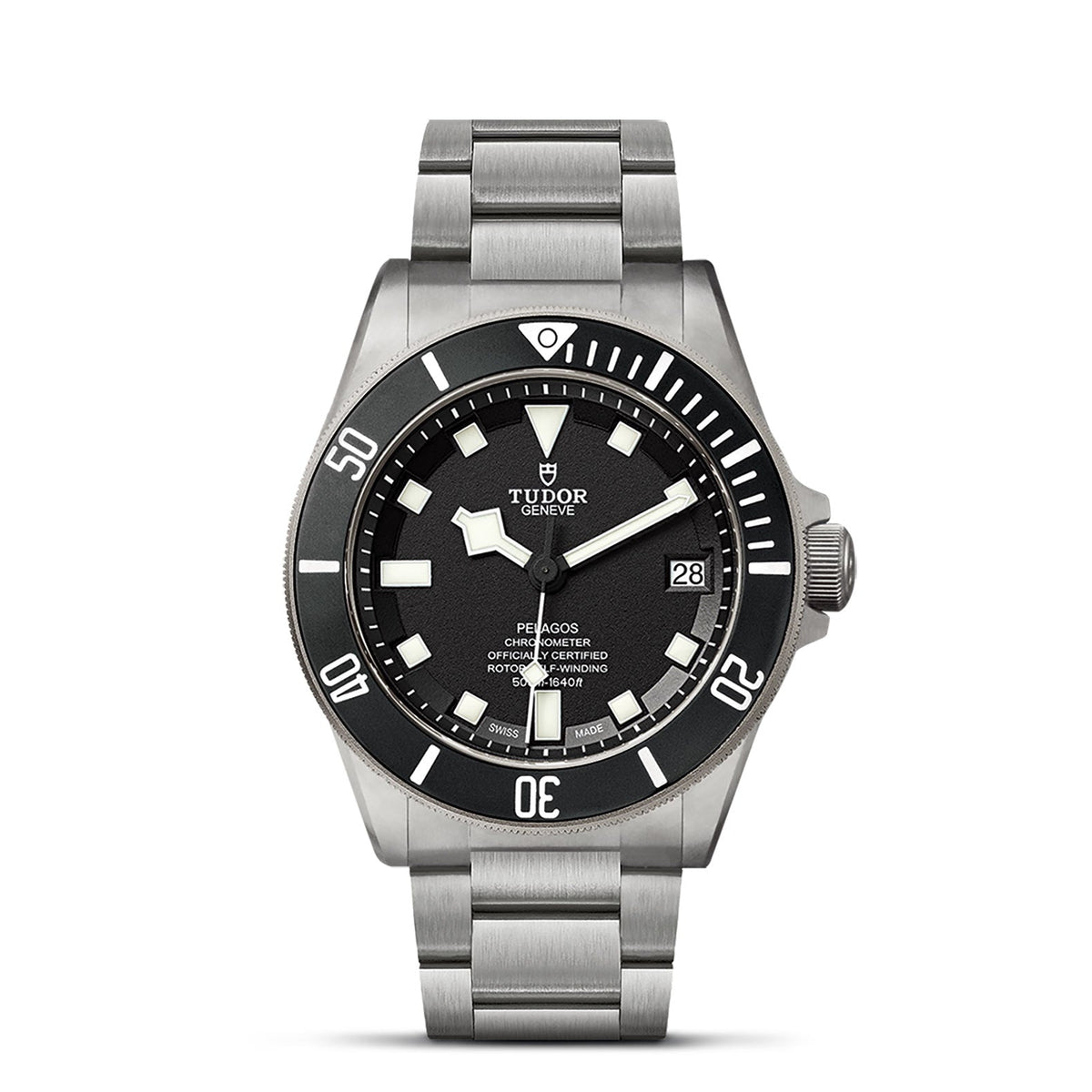 Tudor Pelagos - Ceramic matt black disc, Titanium bracelet - M25600TN-0001