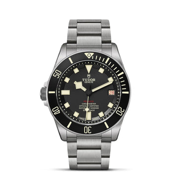 Tudor Pelagos LHD - Ceramic matt black disc, Titanium bracelet - M25610TNL-0001