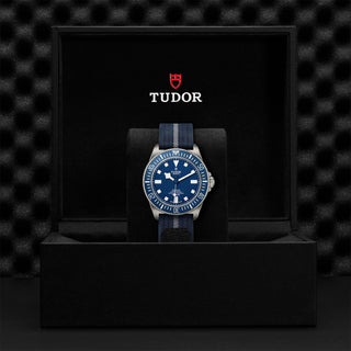 Tudor Pelagos FXD - 42mm titanium case, Navy blue fabric strap - M25707B-0001 thumbnail