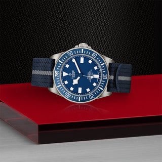 Tudor Pelagos FXD - 42mm titanium case, Navy blue fabric strap - M25707B-0001 thumbnail