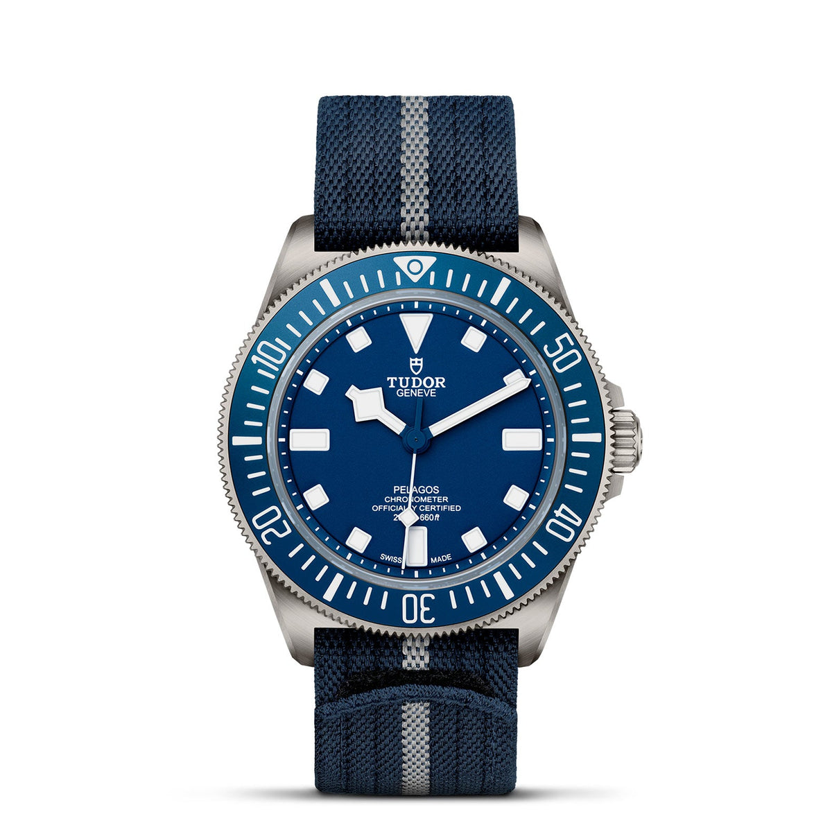 Tudor Pelagos FXD - 42mm titanium case, Navy blue fabric strap - M25707B-0001