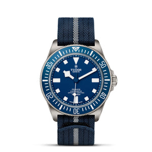 Tudor Pelagos FXD - 42mm titanium case, Navy blue fabric strap - M25707B-0001
