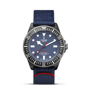 Tudor Pelagos FXD - 42mm black carbon composite case, Blue fabric strap - M25707KN-0001