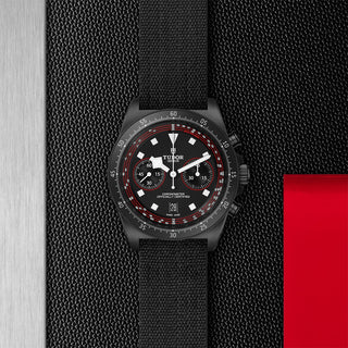 Tudor Pelagos FXD Chrono - 43mm black carbon composite case, Black fabric strap - M25827KN-0001 thumbnail