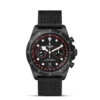 Tudor Pelagos FXD Chrono - 43mm black carbon composite case, Black fabric strap - M25827KN-0001 thumbnail