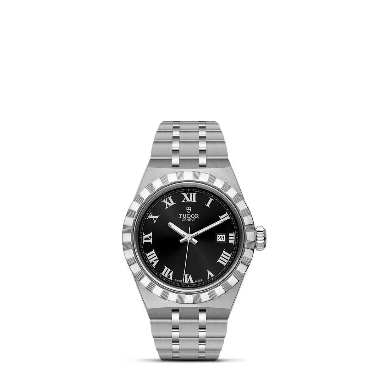 Tudor Royal - 28mm steel case, Black dial - M28300-0003