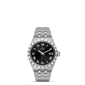 Tudor Royal - 28mm steel case, Black dial - M28300-0003