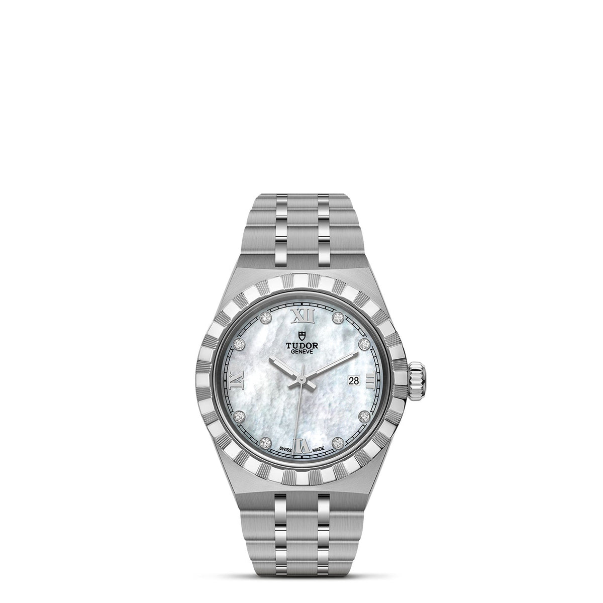 Tudor Royal - 28mm steel case, Diamond-set dial - M28300-0005